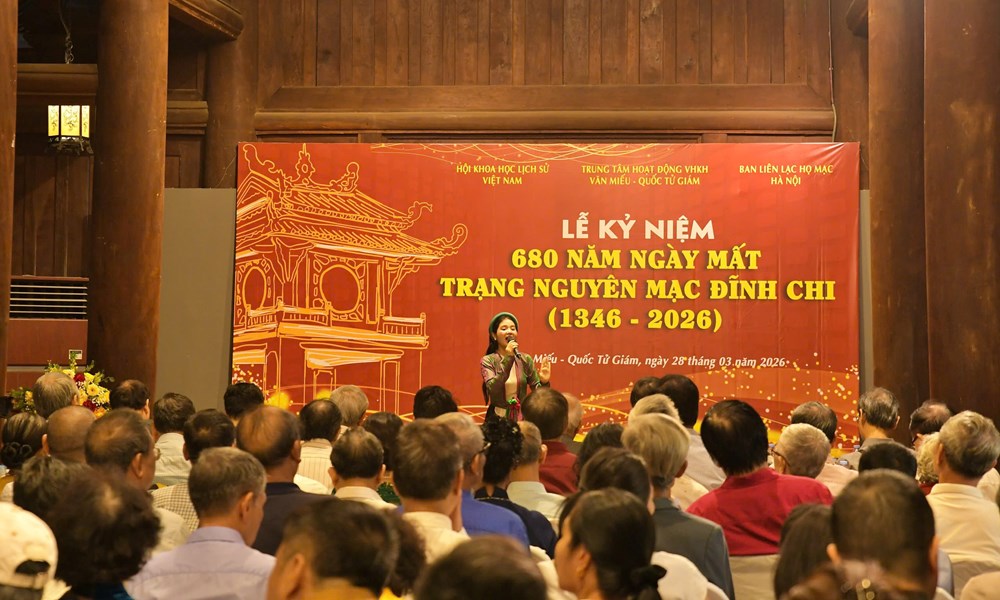 Tưởng nhớ 680 năm ngày mất của Lưỡng quốc Trạng nguyên Mạc Đĩnh Chi - ảnh 4