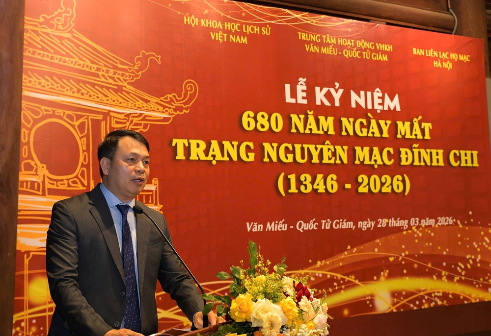 Tưởng nhớ 680 năm ngày mất của Lưỡng quốc Trạng nguyên Mạc Đĩnh Chi - ảnh 3