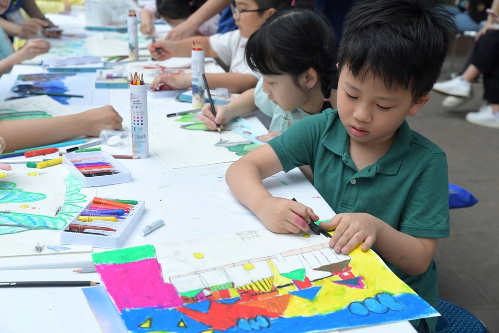 Lan toả tình yêu di sản đến thiếu nhi qua cuộc thi vẽ “Di sản trong mắt em” - ảnh 3