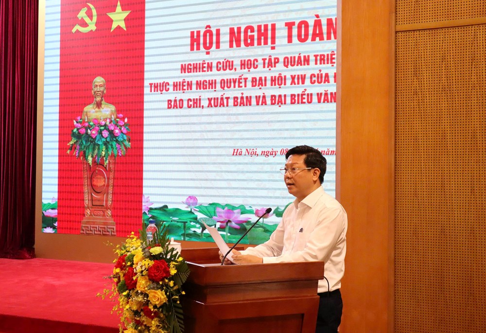 Đội ngũ trí thức, văn nghệ sĩ, báo chí phải tiên phong hiện thực hóa Nghị quyết Đại hội XIV - ảnh 3