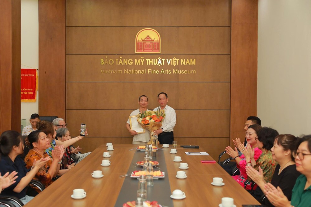 Bổ sung tác phẩm giá trị cho Bảo tàng Mỹ thuật Việt Nam - ảnh 1