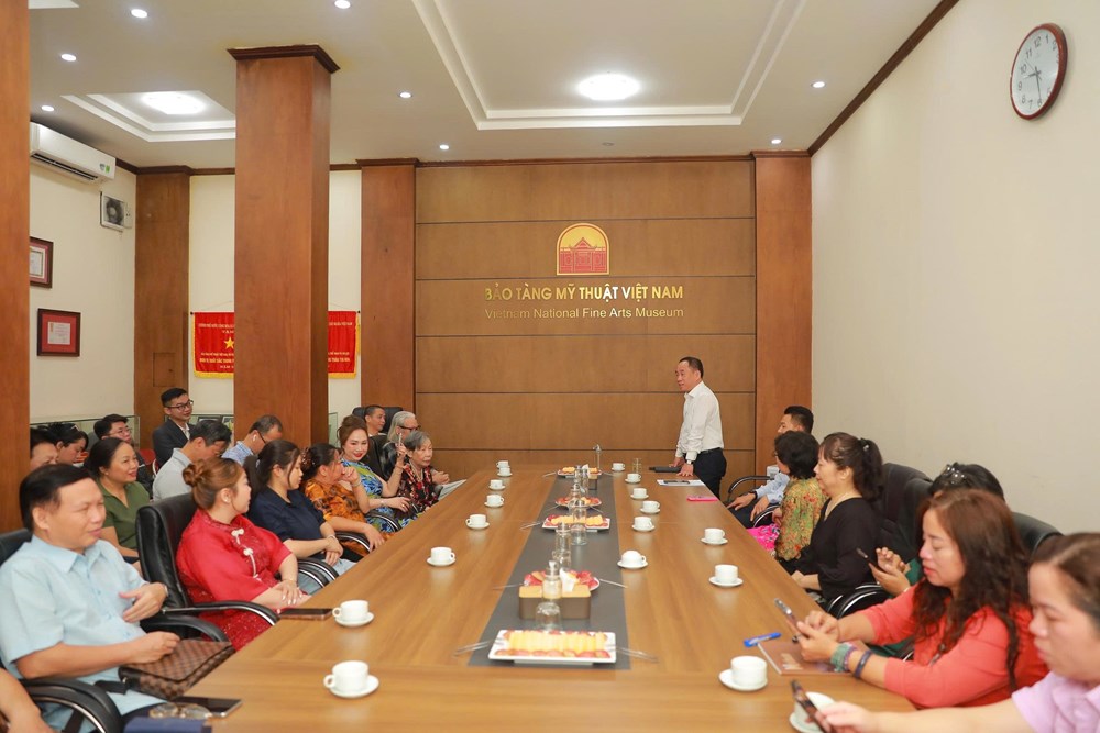 Bổ sung tác phẩm giá trị cho Bảo tàng Mỹ thuật Việt Nam - ảnh 2