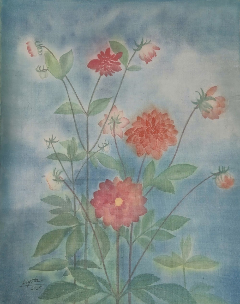 “Vừa yêu vừa vẽ” – cuộc gặp gỡ của cảm xúc và nghệ thuật - ảnh 1