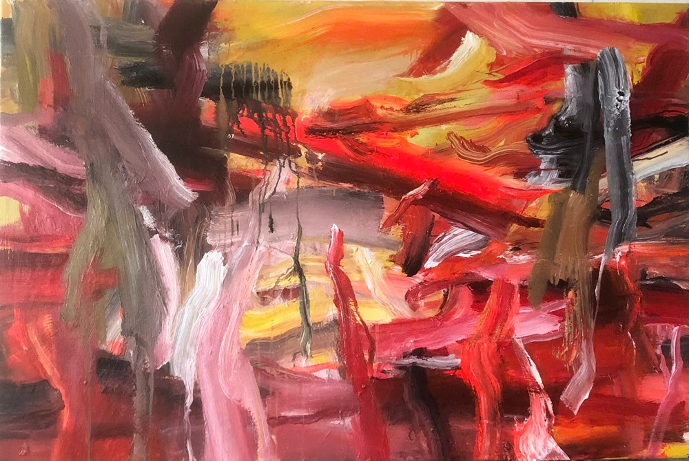 “Sắc màu phiêu lãng”: Dấu ấn bút lực và cảm xúc thăng hoa của họa sĩ Nguyễn Đức Quang - ảnh 6