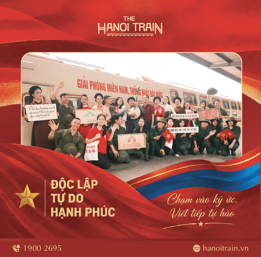 Ra mắt “Chuyến tàu đoàn viên” tái hiện ký ức lịch sử dịp 30.4 – 1.5 - ảnh 3