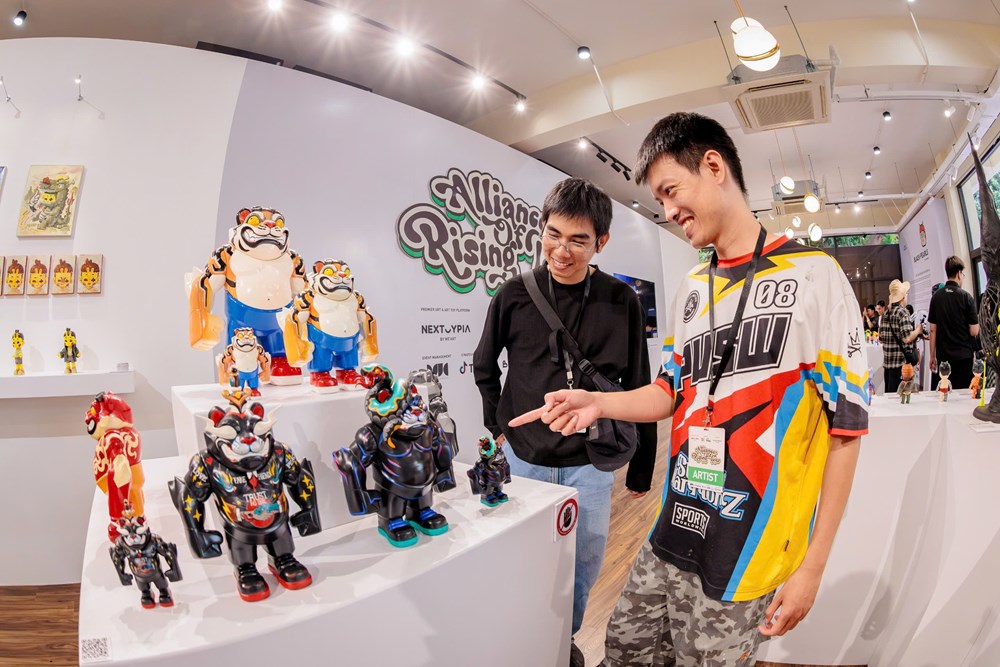Triển lãm A.R.T SHOW quy tụ hơn 50 nghệ sĩ Art Toys châu Á - ảnh 2