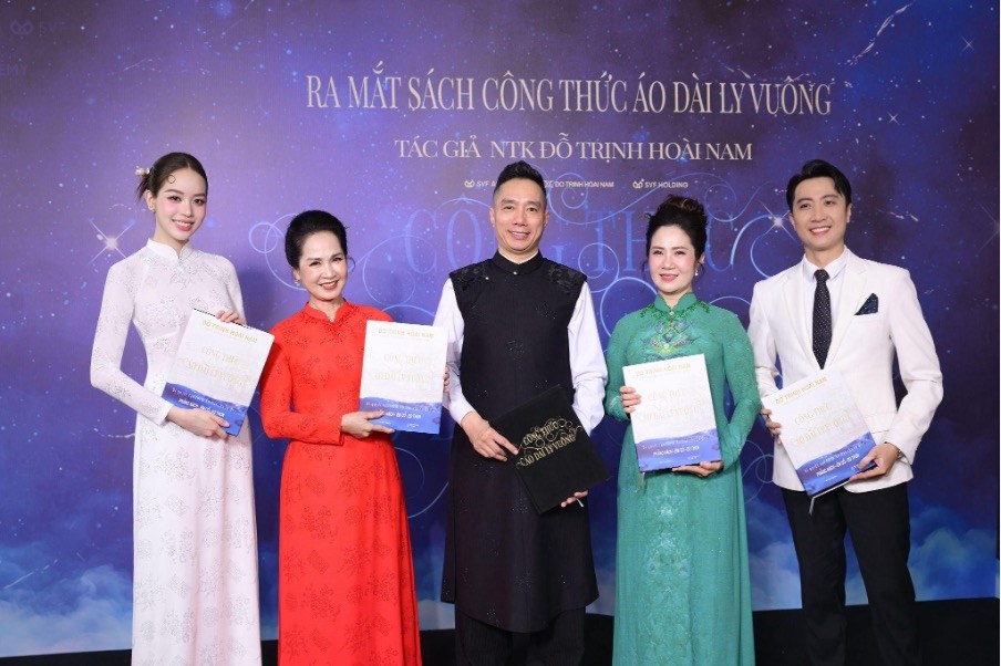 Lần đầu tiên công thức áo dài ly vuông được hệ thống hóa thành sách chuyên môn - ảnh 1