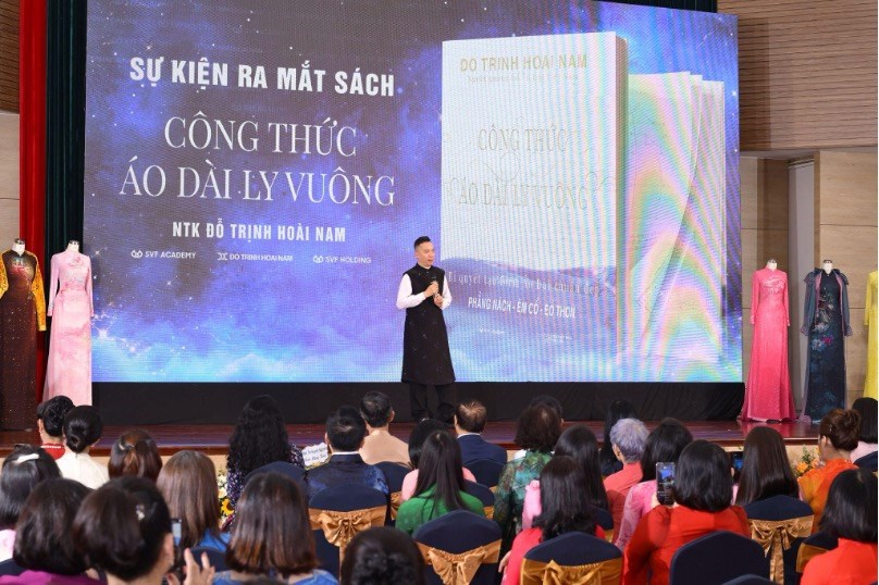 Lần đầu tiên công thức áo dài ly vuông được hệ thống hóa thành sách chuyên môn - ảnh 3
