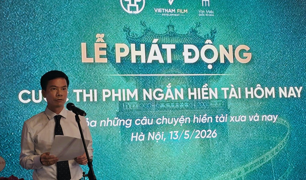 Phát động cuộc thi phim ngắn “Hiền tài hôm nay” nhân kỷ niệm 950 năm Quốc Tử Giám - ảnh 3