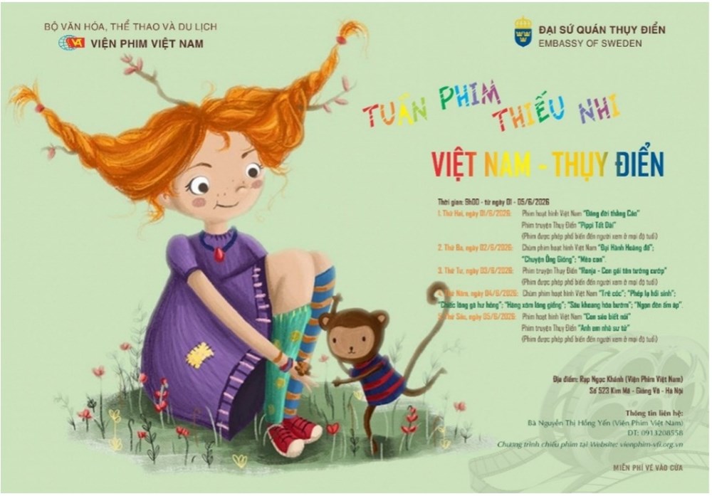 Xem miễn phí phim hoạt hình tại Tuần phim Thiếu nhi Việt Nam - Thụy Điển - ảnh 2