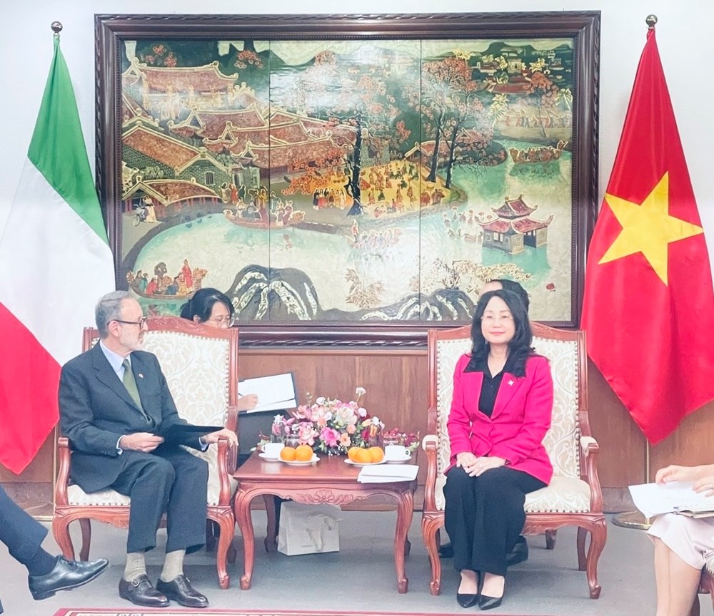 Thúc đẩy hợp tác văn hóa, thể thao, du lịch Việt Nam – Italia đi vào chiều sâu - ảnh 2