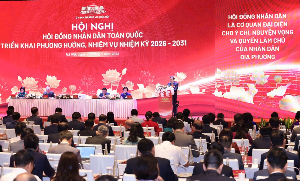 Khai mạc Hội nghị HĐND toàn quốc triển khai phương hướng, nhiệm vụ nhiệm kỳ 2026 - 2031 - ảnh 6
