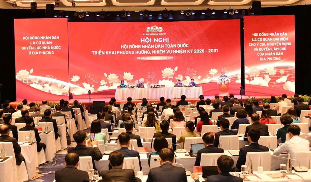 Khai mạc Hội nghị HĐND toàn quốc triển khai phương hướng, nhiệm vụ nhiệm kỳ 2026 - 2031 - ảnh 4