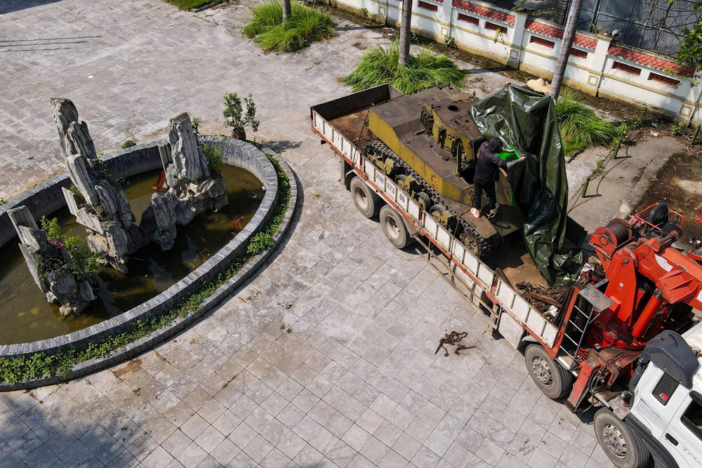 Bảo tàng Lịch sử Quân sự Việt Nam tiếp nhận xe tăng M5 Stuart  - ảnh 5