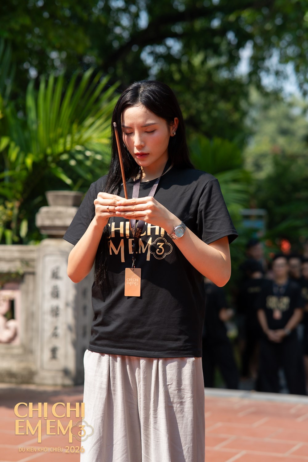 Hoa hậu Kỳ Duyên hóa thân thành “Thị Mầu” trong “Chị chị em em 3“ - ảnh 6