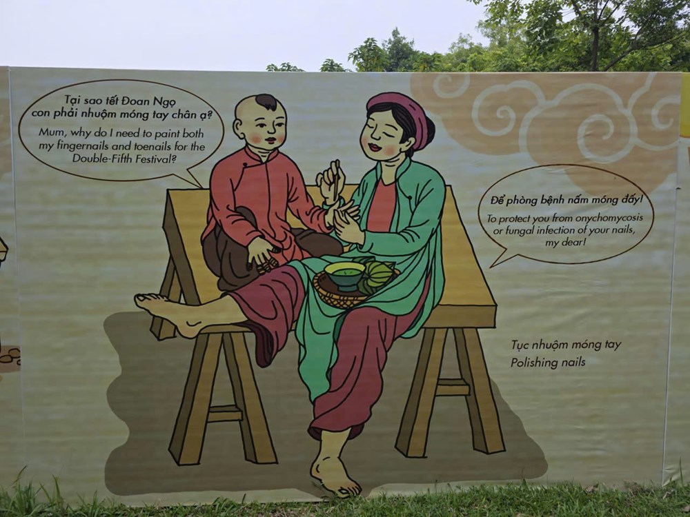 Trải nghiệm Tết Đoan Ngọ xưa và nay tại Hoàng thành Thăng Long - ảnh 5