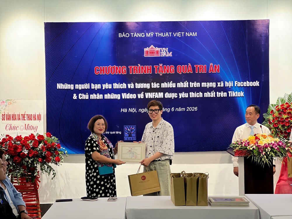 Bảo tàng Mỹ thuật Việt Nam tri ân những người bạn đồng hành trên mạng xã hội - ảnh 3