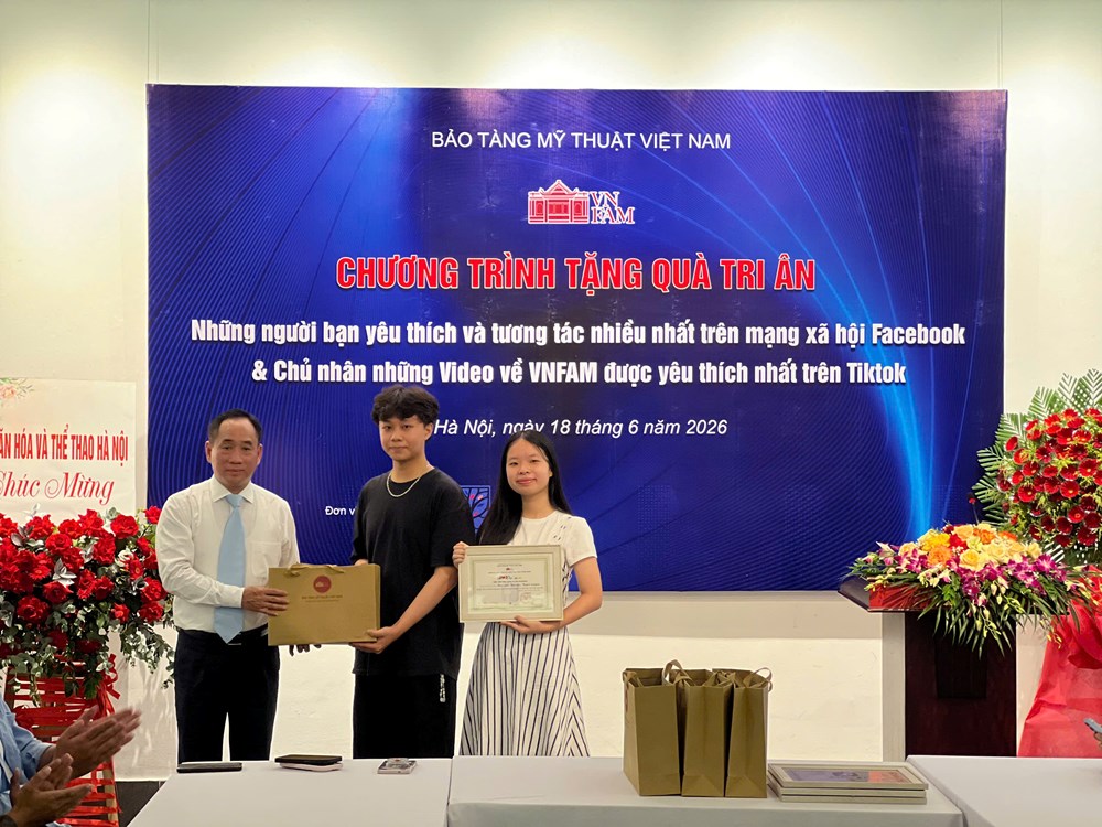 Bảo tàng Mỹ thuật Việt Nam tri ân những người bạn đồng hành trên mạng xã hội - ảnh 2