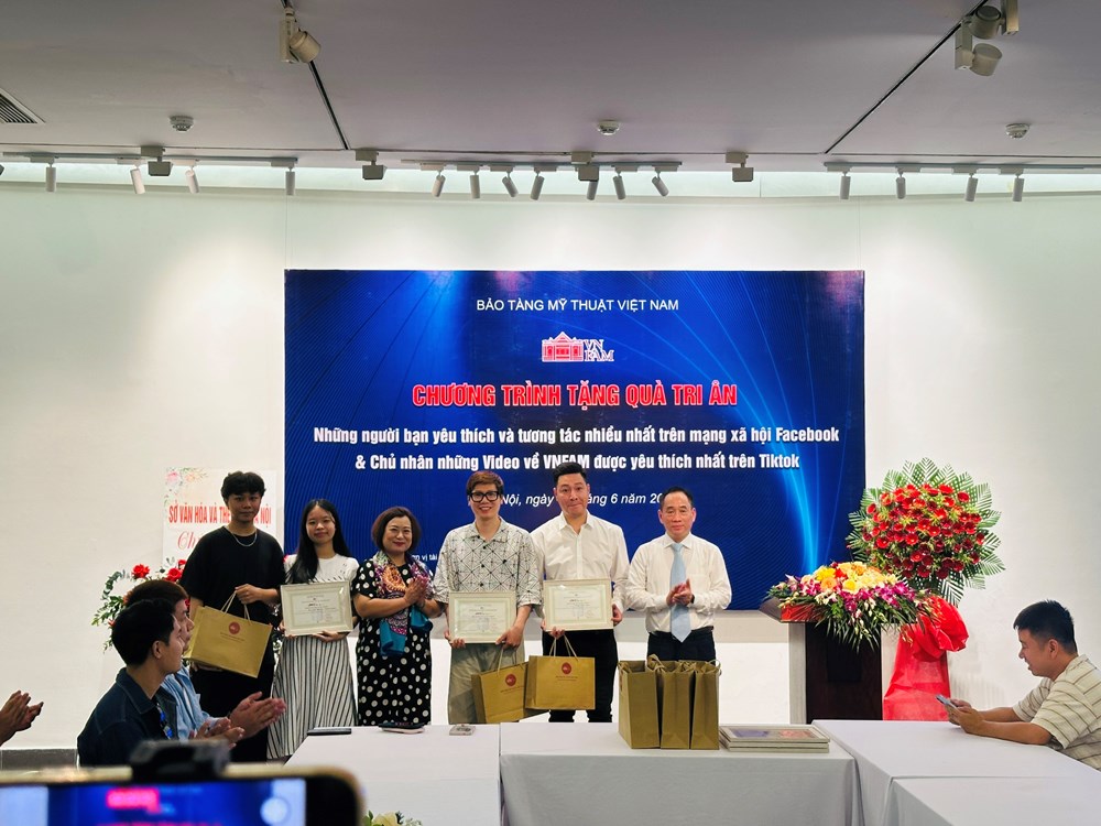 Bảo tàng Mỹ thuật Việt Nam tri ân những người bạn đồng hành trên mạng xã hội - ảnh 4