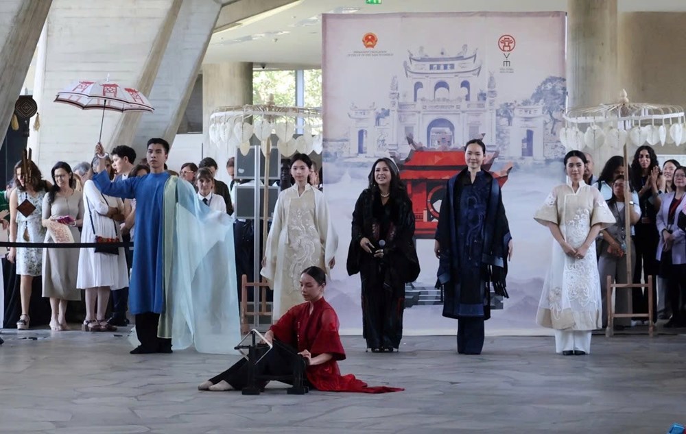 Lan tỏa giá trị văn hóa, di sản Việt Nam tại Trụ sở UNESCO - ảnh 2