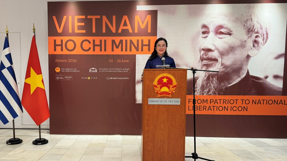 Trưng bày về Chủ tịch Hồ Chí Minh và Ngày Văn hóa Việt Nam tại Hy Lạp - ảnh 1