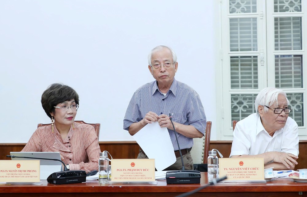Tham vấn xây dựng Chiến lược phát triển văn hoá Việt Nam đến năm 2035, tầm nhìn 2045 - ảnh 4