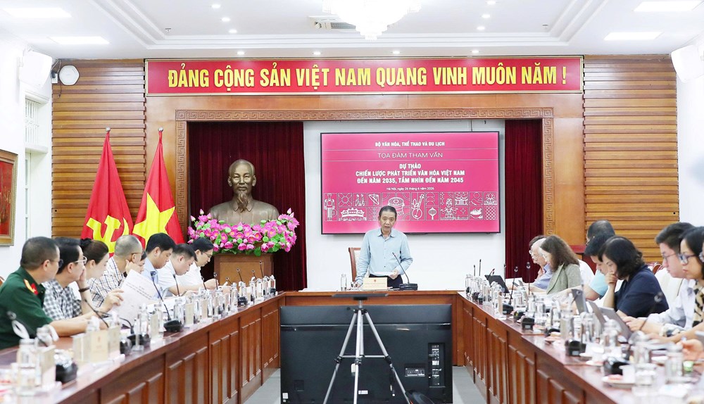Tham vấn xây dựng Chiến lược phát triển văn hoá Việt Nam đến năm 2035, tầm nhìn 2045 - ảnh 1