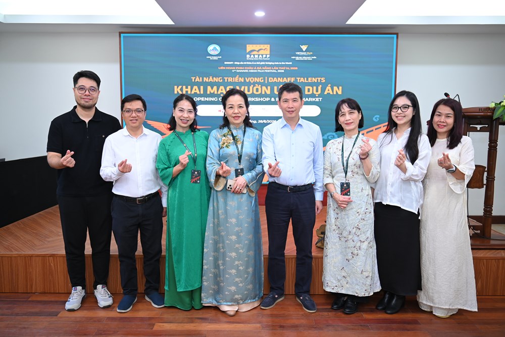 Khai mạc Vườn ươm dự án DANAFF Talents 2026, kết nối tài năng điện ảnh Việt Nam và châu Á - ảnh 5