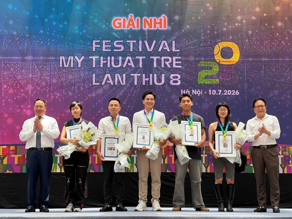 31 tác phẩm được trao giải Festival Mỹ thuật trẻ lần thứ VIII năm 2026 - ảnh 4