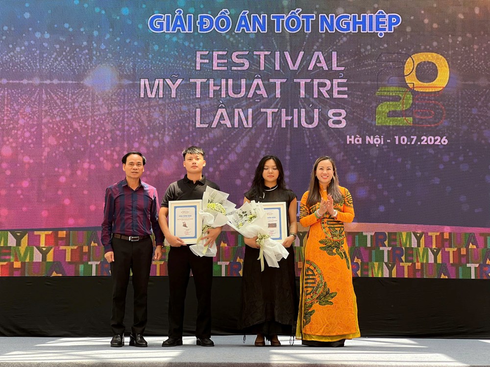 31 tác phẩm được trao giải Festival Mỹ thuật trẻ lần thứ VIII năm 2026 - ảnh 6