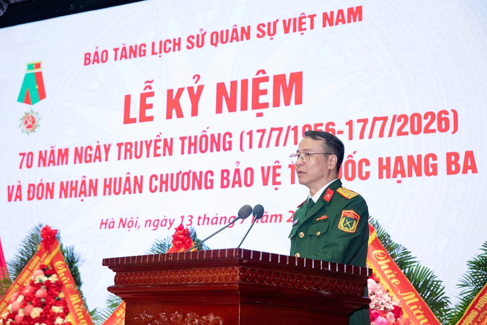 Bảo tàng Lịch sử Quân sự Việt Nam đón nhận Huân chương Bảo vệ Tổ quốc hạng Ba - ảnh 5