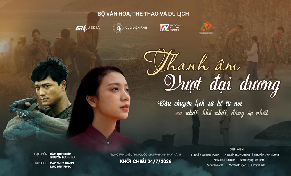 Ra mắt phim điện ảnh lịch sử “Thanh âm vượt đại dương”, tái hiện khí phách người tù Côn Đảo - ảnh 1