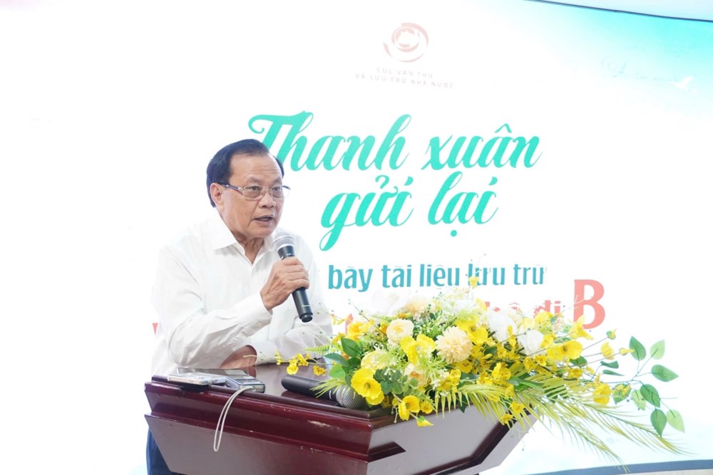 Hơn 100 tài liệu, kỷ vật kể lại hành trình của những cán bộ đi B - ảnh 1
