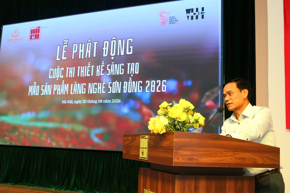 Phát động Cuộc thi Thiết kế Sáng tạo Mẫu sản phẩm Làng nghề Sơn Đồng 2026 - ảnh 1
