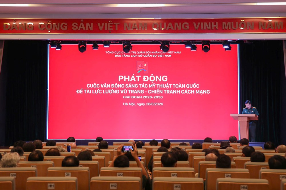 Phát động Cuộc vận động sáng tác mỹ thuật đề tài Lực lượng vũ trang - Chiến tranh cách mạng - ảnh 1