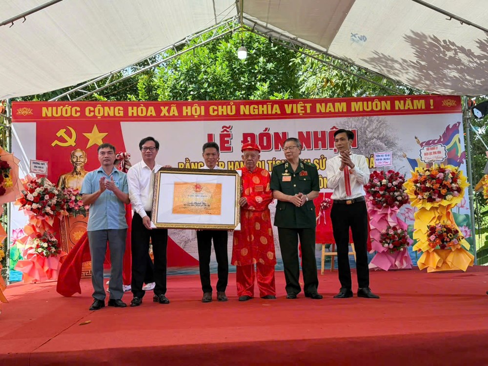 Hà Nội: Đình, Chùa Khánh Vân được xếp hạng Di tích lịch sử văn hoá cấp Thành phố  - ảnh 1