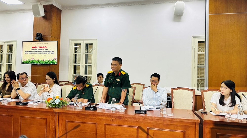 Xây dựng một bản Quốc ca chính thức, thống nhất trong sử dụng trên cả nước - ảnh 5