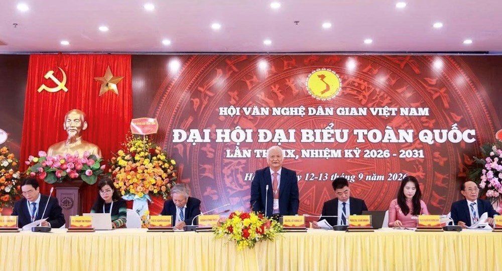 GS.TS Lê Hồng Lý tái đắc cử Chủ tịch Hội Văn nghệ dân gian Việt Nam - ảnh 4