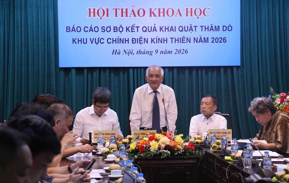Lộ diện diện mạo Chính điện Kính Thiên sau 15 năm khai quật - ảnh 9
