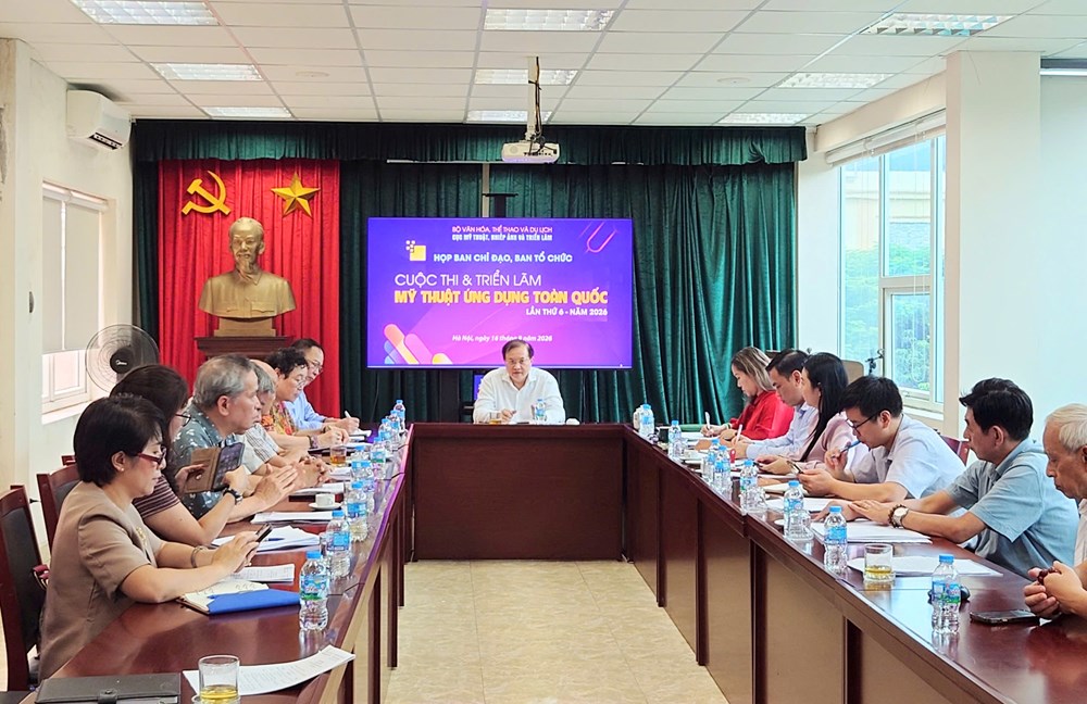 Đảm bảo khách quan, công tâm trong chấm chọn tác phẩm dự thi mỹ thuật ứng dụng 2026 - ảnh 5