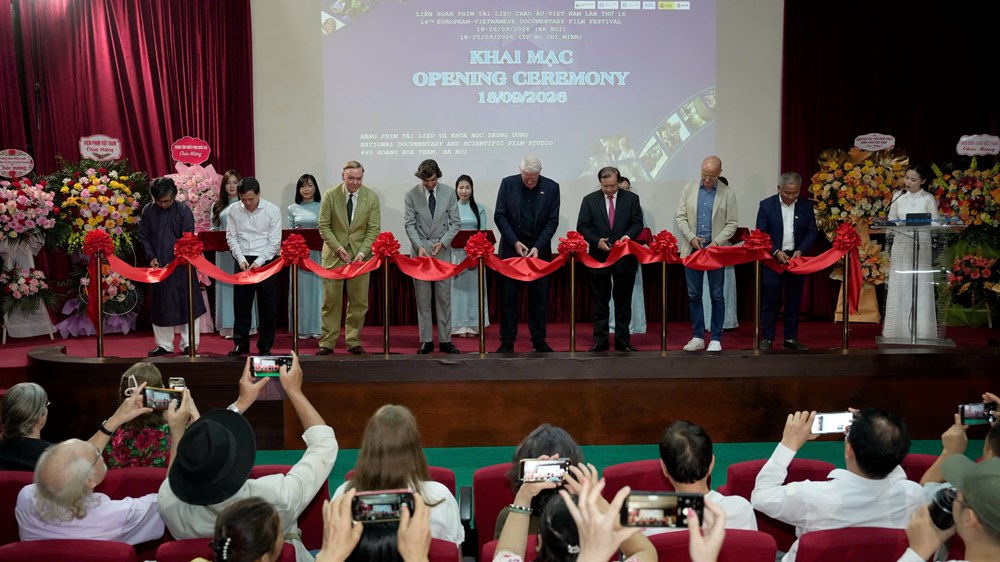 Khai mạc Liên hoan phim Tài liệu châu Âu - Việt Nam 2026 - ảnh 4
