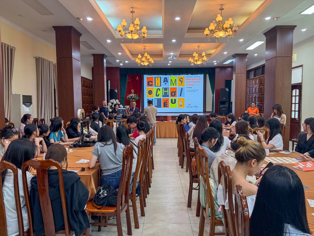 “Chạm - Chơi - Hiểu“: Đưa công nghệ đến gần di sản - ảnh 1
