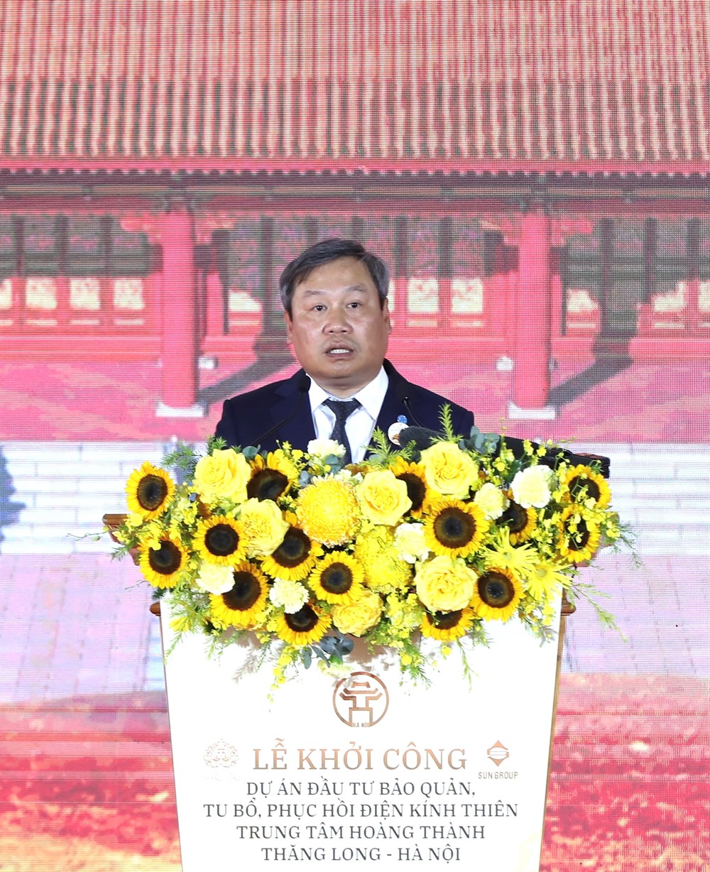 Tổng Bí thư, Chủ tịch nước Tô Lâm dự khởi công Dự án bảo quản, tu bổ, phục hồi Điện Kính Thiên - ảnh 8