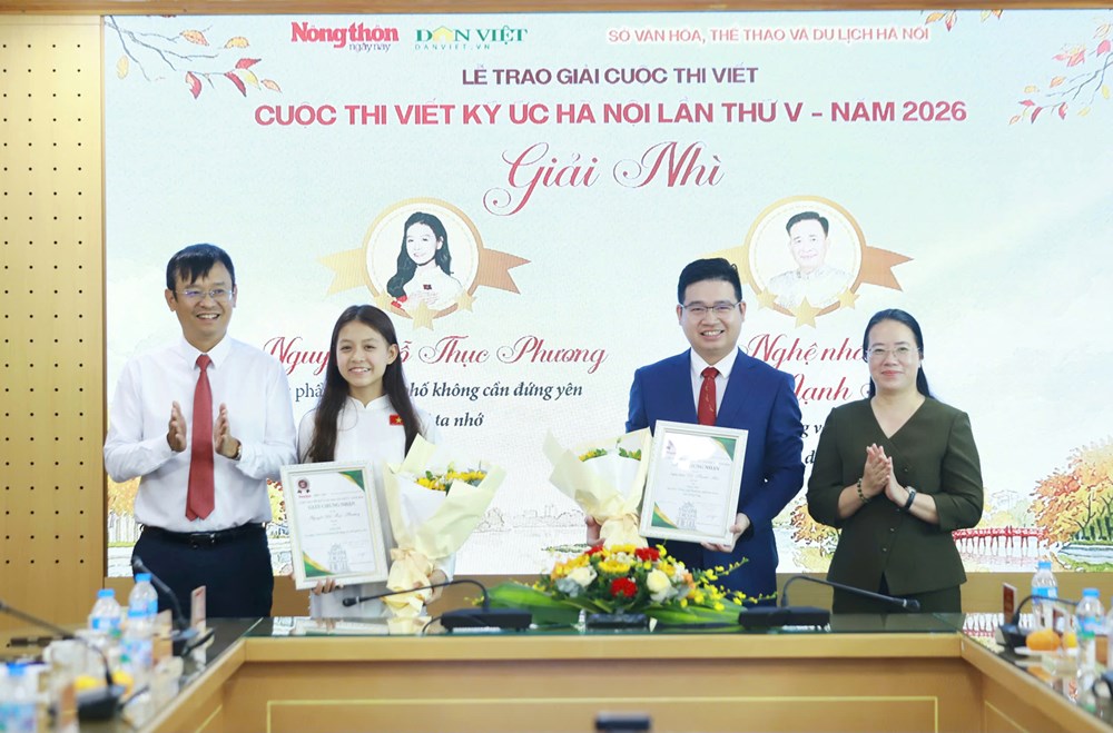 Trao giải cuộc thi “Ký ức Hà Nội” lần thứ V - ảnh 2