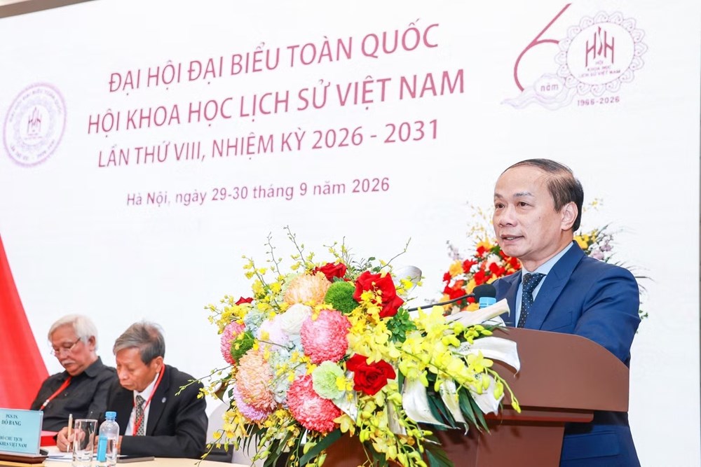 GS.TS Nguyễn Văn Kim được bầu làm Chủ tịch Hội Khoa học Lịch sử Việt Nam - ảnh 1