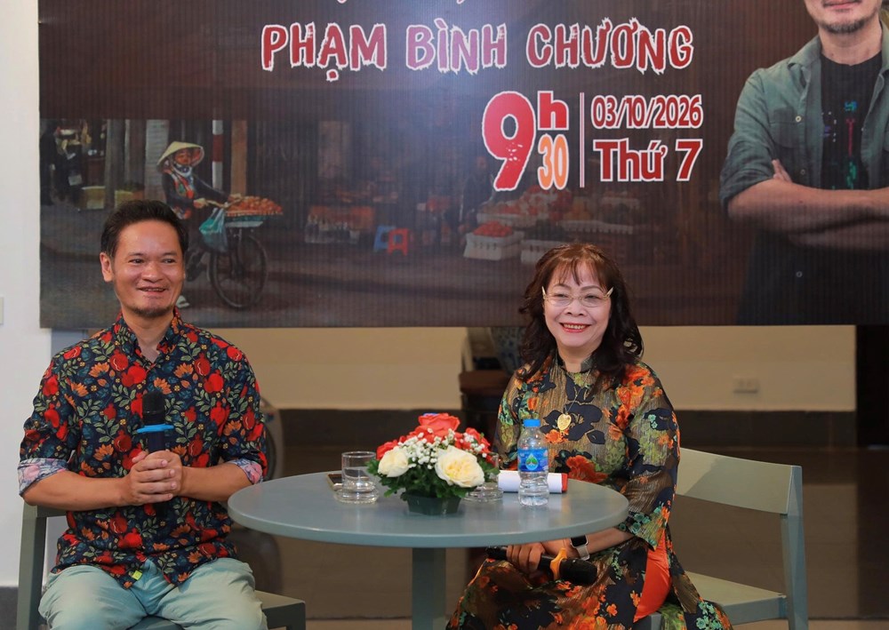 Hà Nội trong tranh Phạm Bình Chương - Lưu giữ những ký ức phố phường - ảnh 1