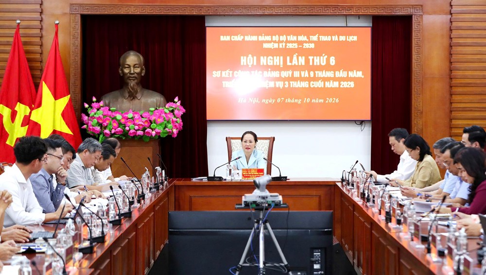 Đảng bộ Bộ VHTTDL tăng cường kiểm tra, giám sát, đề cao trách nhiệm người đứng đầu - ảnh 1
