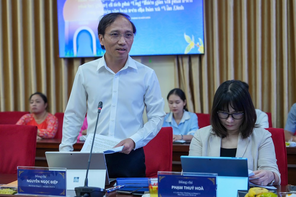 Phủ Ứng Thiên trước yêu cầu bảo tồn di sản gắn với phát triển công nghiệp văn hóa - ảnh 4