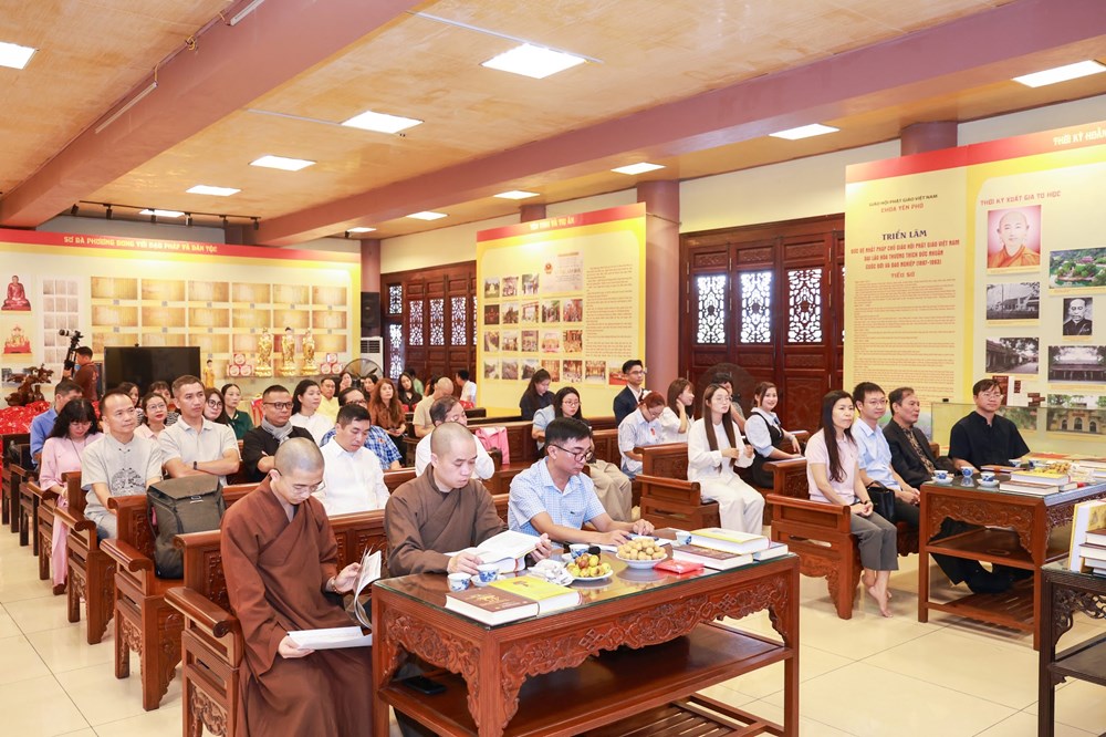 Nhiều hoạt động văn hóa Phật giáo kỷ niệm 45 năm thành lập Ban Văn hóa Trung ương GHPGVN - ảnh 3