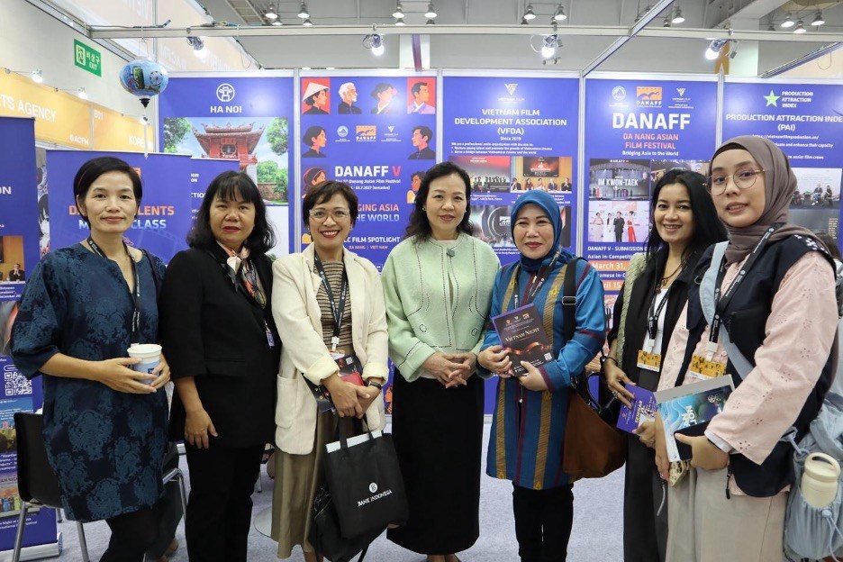VFDA khai trương Gian hàng Điện ảnh Việt Nam tại BIFF 2026 - ảnh 7